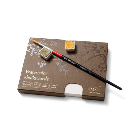 Set Hartie Acuarela Haikucards SMLT Grosime 300gr