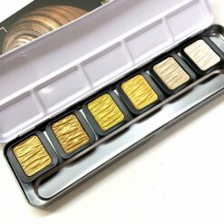Set 6 acuarele FINETEC Pearlescent Classic