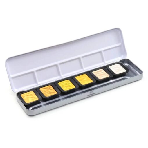 Set 6 acuarele FINETEC Pearlescent Classic