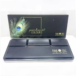 Set 12 acuarele FINETEC Pearlescent Rainbow
