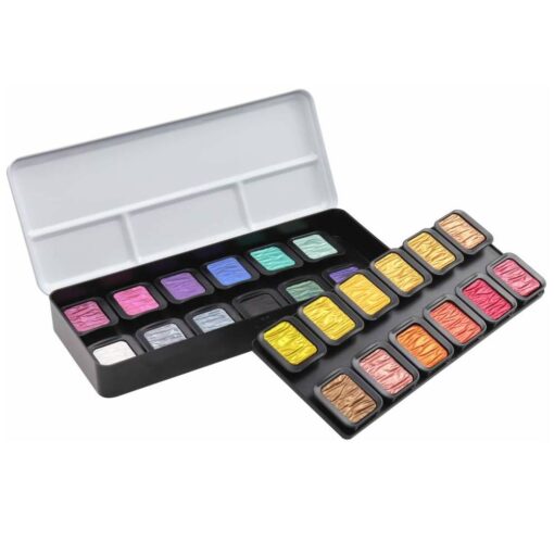 Set 24 acuarele FINETEC Colourful
