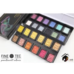 Set 24 acuarele FINETEC Colourful