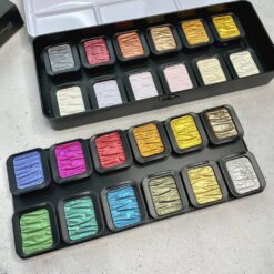 Set 24 acuarele FINETEC Four Elements
