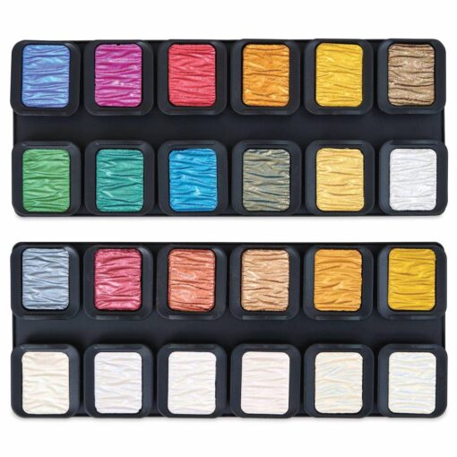 Set 24 acuarele FINETEC Four Elements