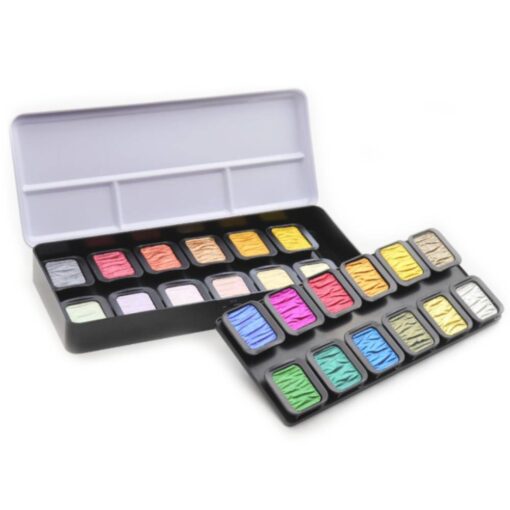 Set 24 acuarele FINETEC Four Elements