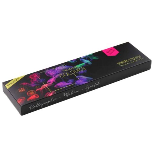 Set 6 acuarele FINETEC Neon