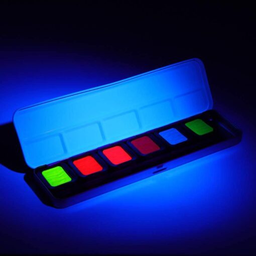 Set 6 acuarele FINETEC Neon