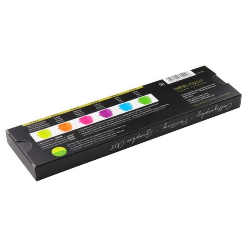 Set 6 acuarele FINETEC Neon