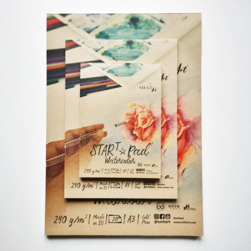 Bloc acuarela SMLT START Watercolor - imagine 6