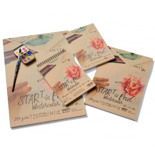 Bloc acuarela SMLT START Watercolor - imagine 4