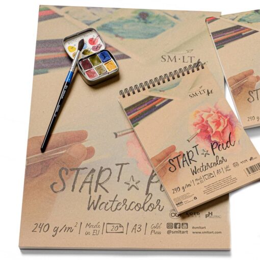 Bloc acuarela SMLT START Watercolor