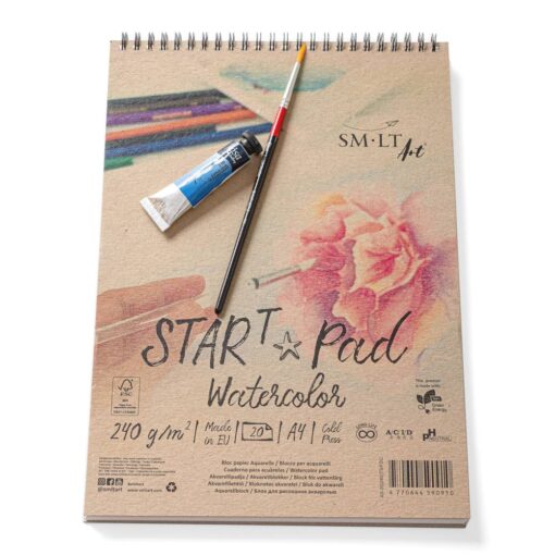 Bloc acuarela SMLT START Watercolor - imagine 9