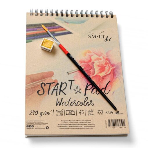 Bloc acuarela SMLT START Watercolor - imagine 7