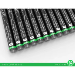 Set 22 Markere Acrilice 0.7mm Tooli - Green