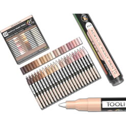 Set 22 Markere Acrilice 0.7mm Tooli - Nudes