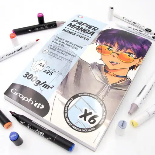 Bloc Desen Graph'it Manga