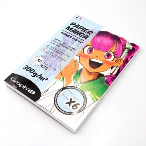 Bloc Desen Graph It Manga 25FOI 300Gr - A5