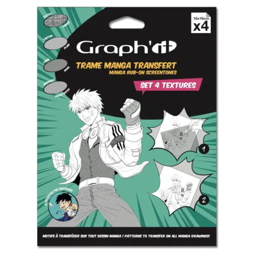 Sabloane texturi Graph'it Manga