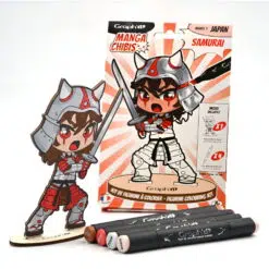 Set creativ cu figurina Graph'it Chibis