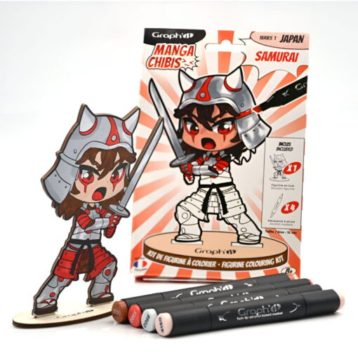 Set creativ cu figurina Graph'it Chibis