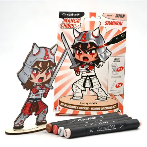 Set creativ cu figurina Graph'it Chibis