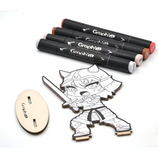 Figurina Graphit Chibis - Samurai