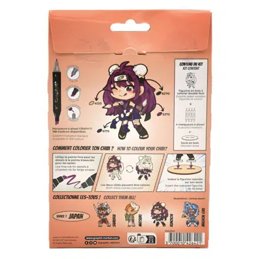 Figurina Graphit Chibis - Kunoichi