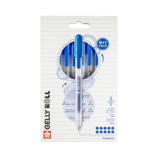 Pix retractabil Gelly Roll Blue
