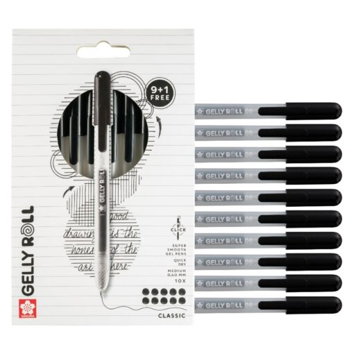 Pix retractabil Gelly Roll Black