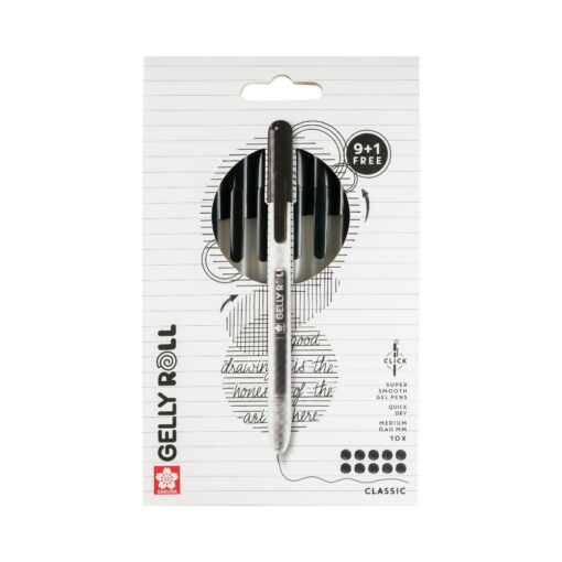 Pix retractabil Gelly Roll Black