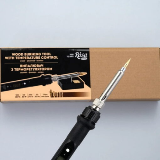 Set Pirogravura Rosa Start Cu Temp Control