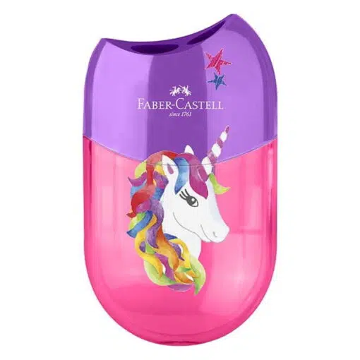 Ascutitoare Plastic Dubla - Unicorni Dinozauri