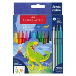Set 10+3 Carioci Faber Castell - Dinozaur
