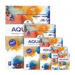 Bloc acuarela Goldline Aqua 300gr