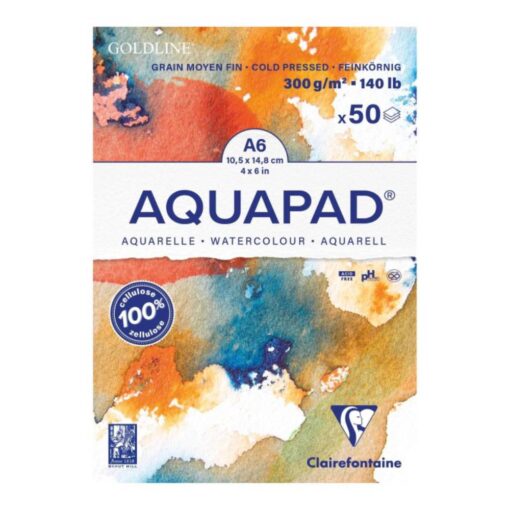 Bloc acuarela Goldline Aqua 300gr - imagine 3