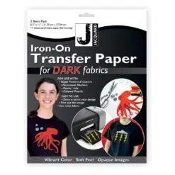 Hartie de transfer pe textil Jacquard Dark
