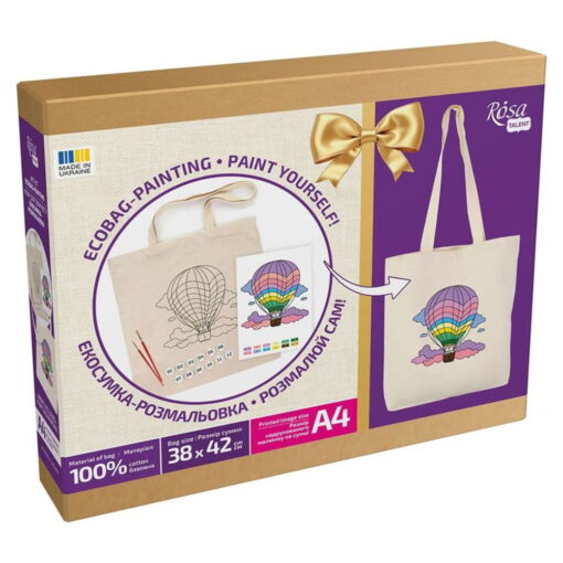 Set Creativ Rosa Ecobag - Above the Clouds