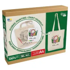 Set Creativ Rosa Ecobag - Music is Life