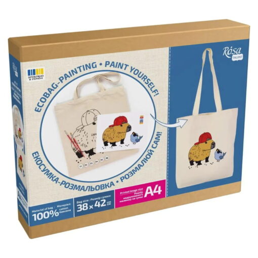 Set Creativ Rosa Ecobag - Capybara