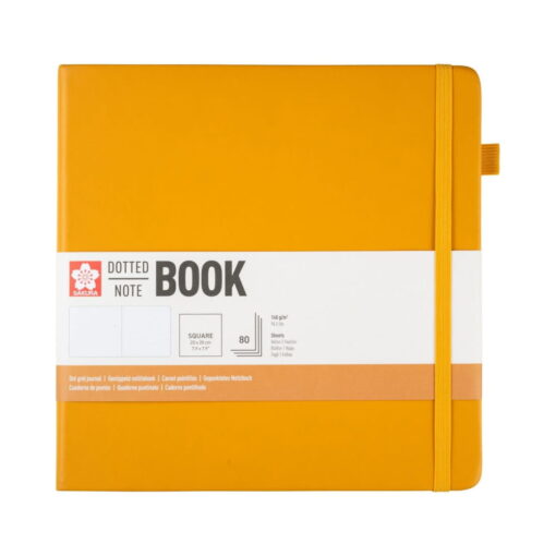 Notebook Sakura Dotted 20X20 cm Japanese Kerria