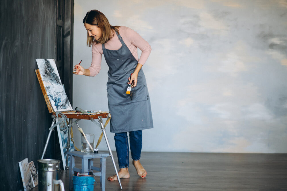 Isi (mai) doresc tinerii sa devina pictori full-time? -