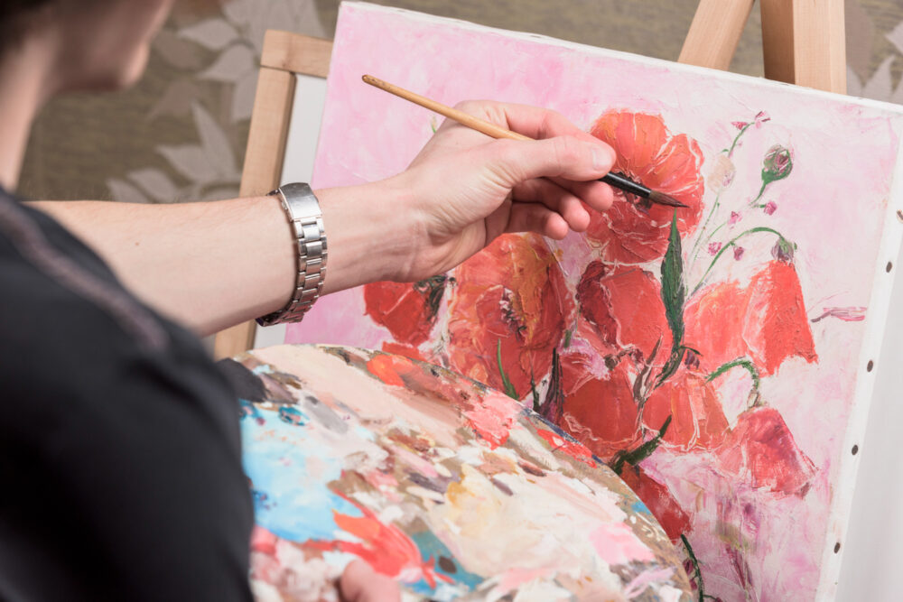 Palesc culorile acrilice de pe tablouri odata cu trecerea timpului? -