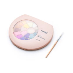 Set 38 Acuarele Godet Himi Solid + Pensula - Pink Case