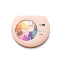 Set 38 Acuarele Godet Himi Solid + Pensula - Pink Case