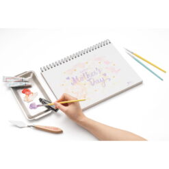 Bloc Mixed Media Himi Spiral 40f 180gr - 22.9 x 30.5 cm