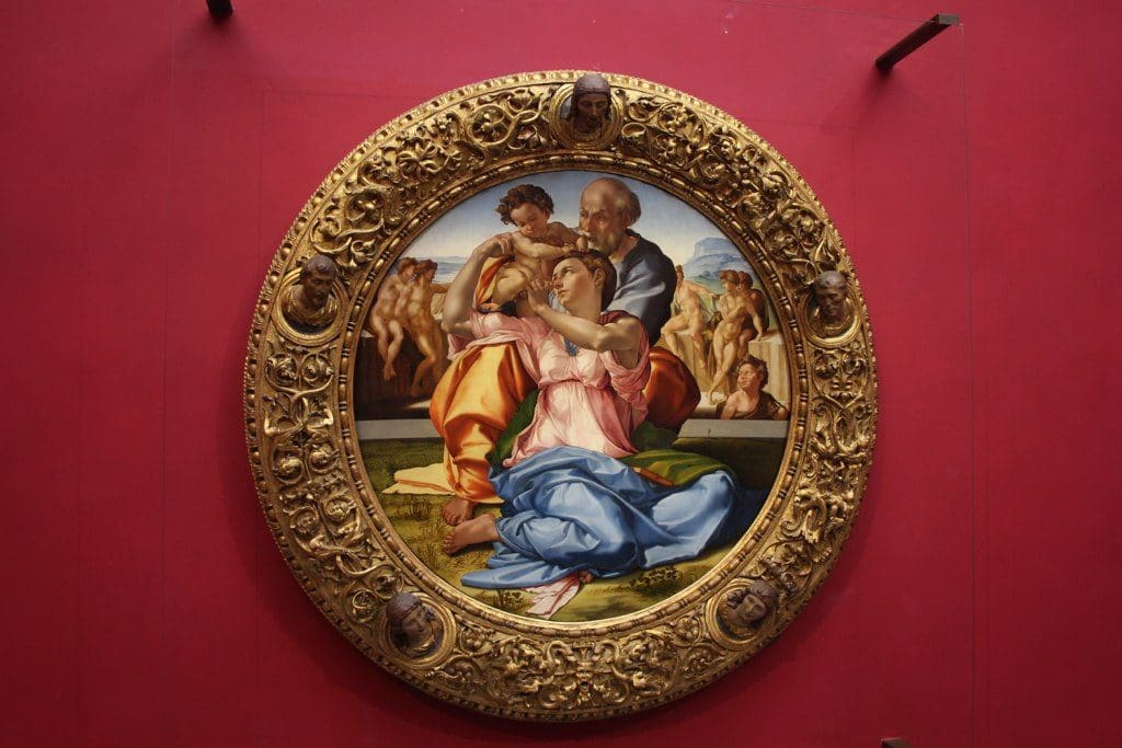 Tondo Doni Sfanta Familie - Michelangelo
