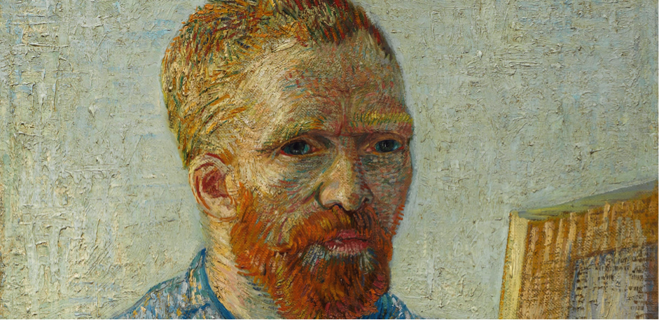 Culori complementare in aotoportretul lui Van Gogh
