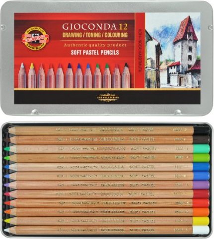 Creioane colorate Koh-i-noor Gioconda Soft Pastel