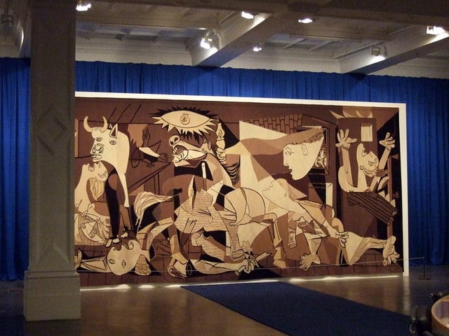 tablou Guernica -Galeria Whitechapel